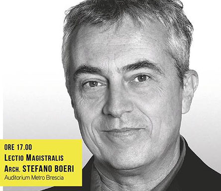 SECONDO APPUNTAMENTO CON OLD CINEMA BRESCIA 2017: L’ARCHITETTO STEFANO BOERI PENSA A BRESCIA COME CITTÀ DEL FUTURO