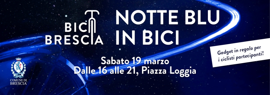 SABATO 19 MARZO: NOTTE BLU IN BICI