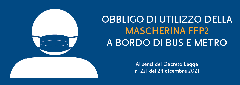 MASCHERINA FFP2 SUI MEZZI DI TRASPORTO PUBBLICO