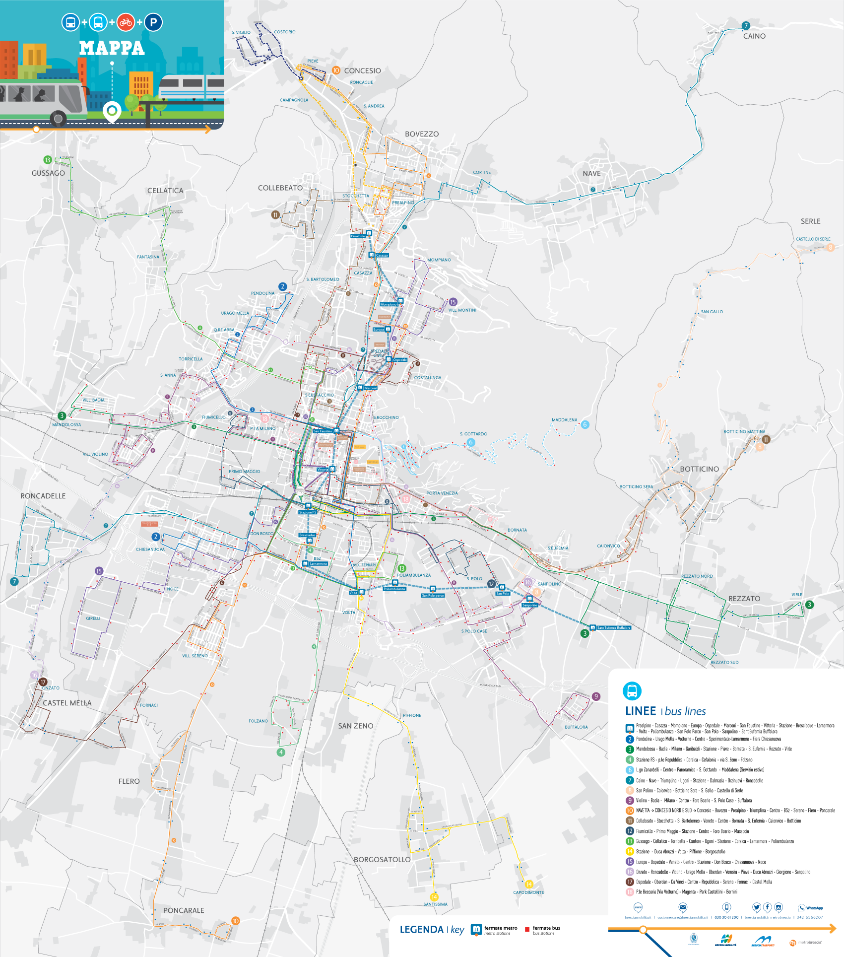 mappa generale